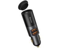 BASEUS Share Together Fast z gniazdem zapalniczki 2xUSB 120W (szara) CCBT-D0G - 691206 - zdjęcie 2